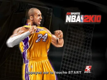 NBA 2K10 screen shot title